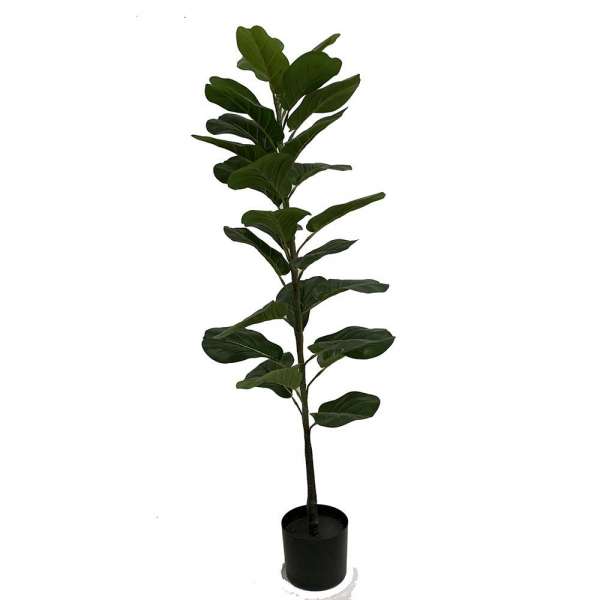 Eco-friendly Raw Material New Design Artificial Plant Fiddle Leaf Fig Tree 120cm/4ft Plastic Bonsai